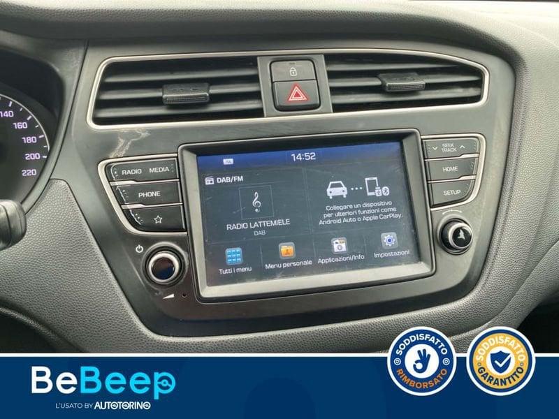 Hyundai i20 5P 1.2 MPI CONNECTLINE ECONEXT GPL 73CV