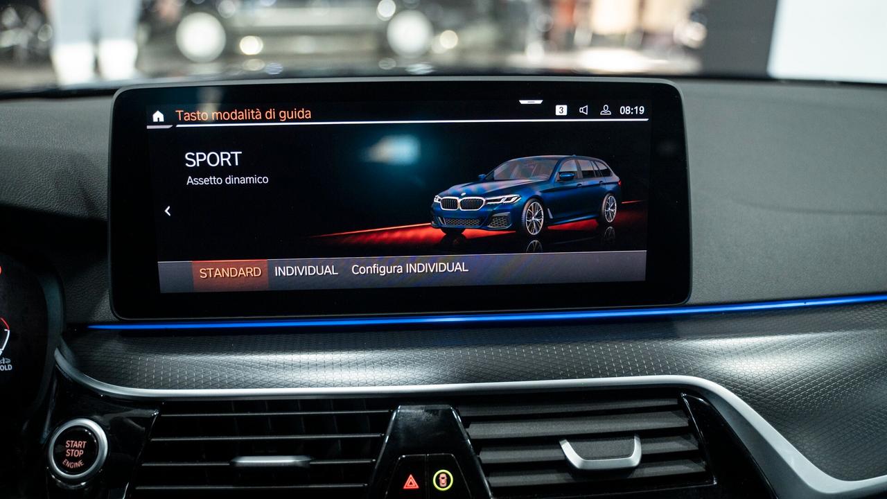 Bmw 520 D MHEV 48V TOURING MSPORT PACK LUCI PELLE NAVI FULL OPTIONAL
