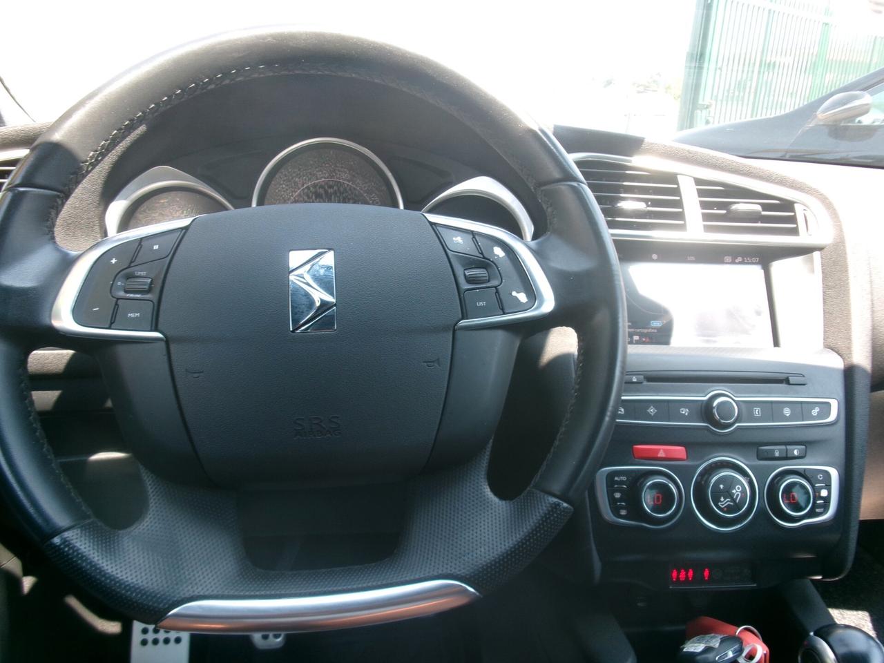 Ds DS4 Automobiles 1.6 BLUEHDI 120CV E6 PERFORMANCE CHIC LED/NAVI/PDC BIANCO PERLATO 102000 KM