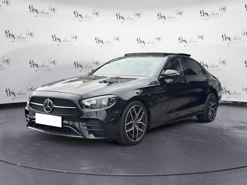 Mercedes-Benz Classe E E 220 d Mild hybrid AMG Line Night Pack Tetto Camera 360°