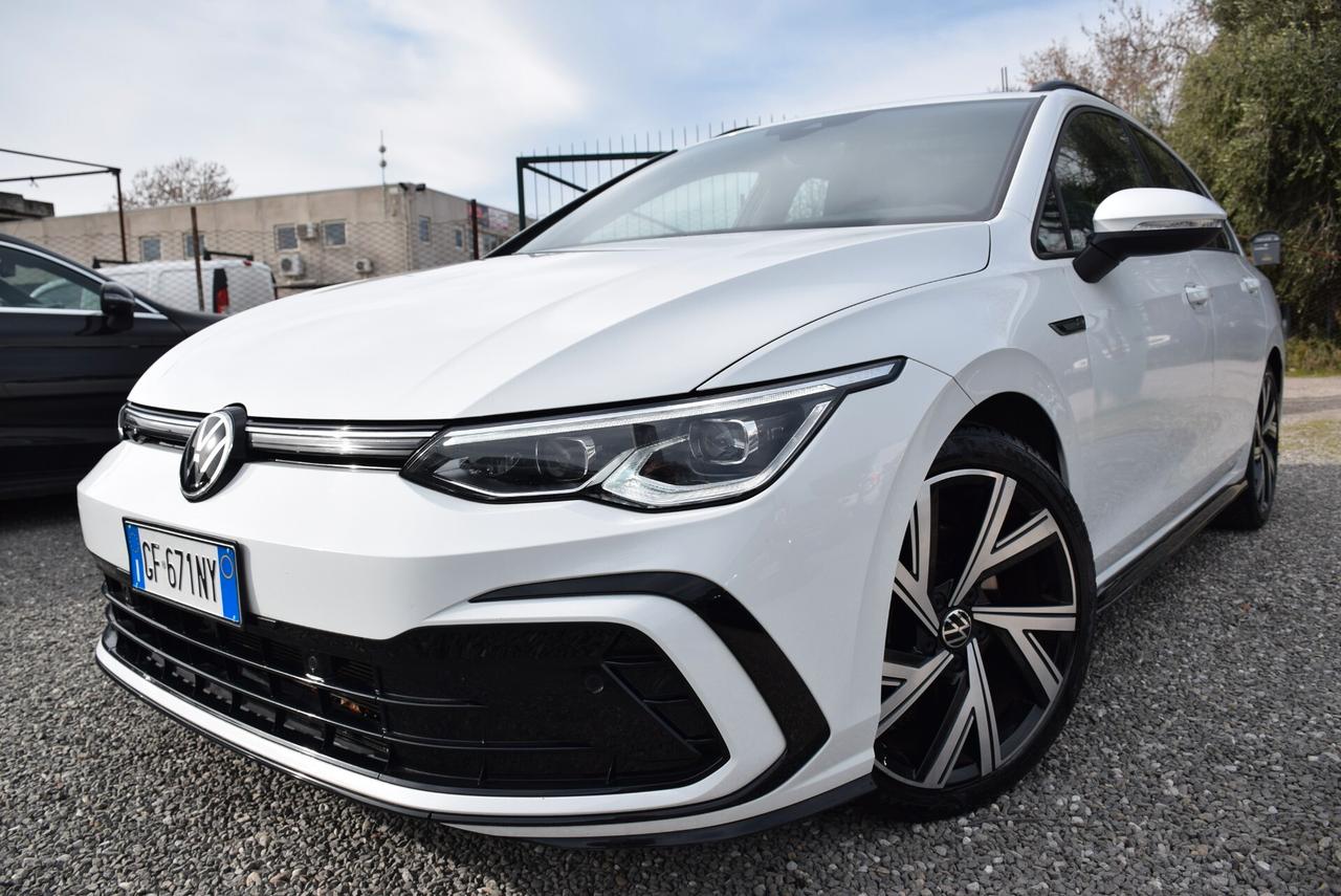 Volkswagen Golf VIII SW GANCIO TETTO 2.0TDI 150CV AUT., DSG R-Line FULL