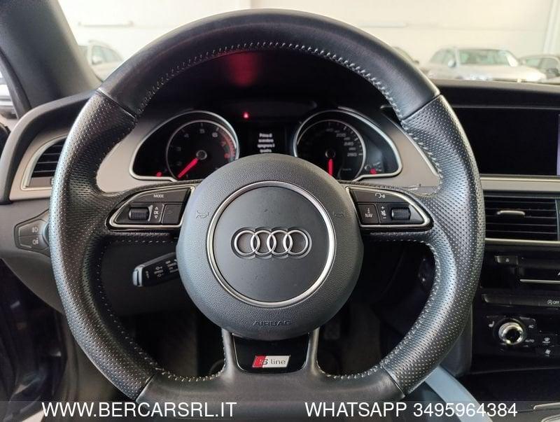 Audi A5 Cabrio 2.0 TFSI 211 CV*S-LINE INTERNO*PDC*NAVIGATORE*LED*