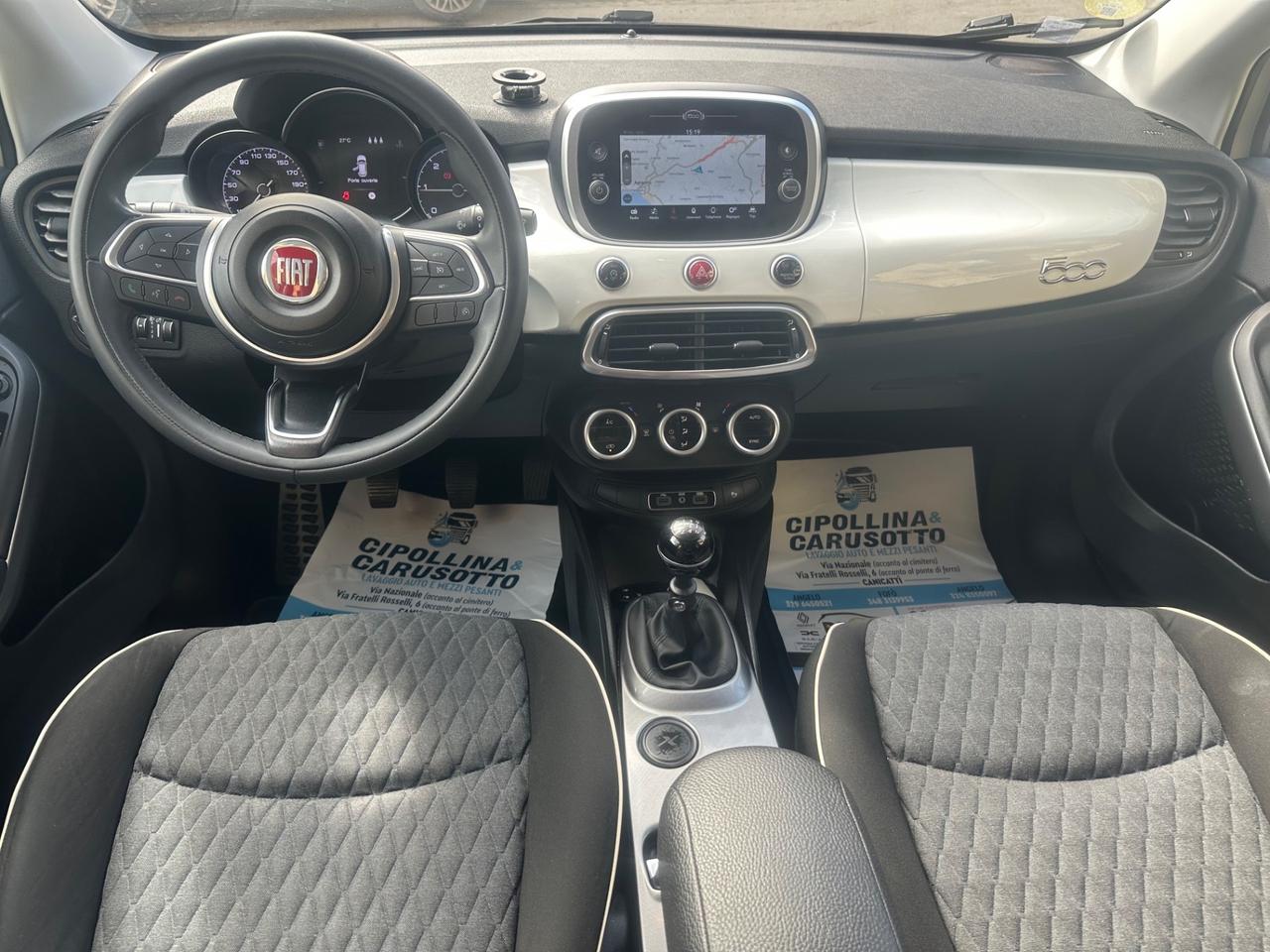 Fiat 500X 1.6 MTJ 120 CVCity Cross 3/2019 KM 126734CERT 1PROP