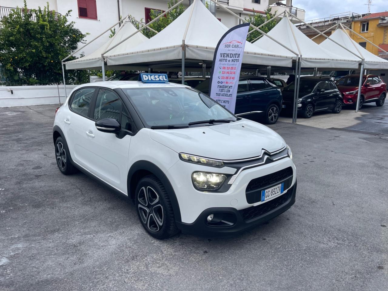 Citroen C3 BlueHDi 100 S&S Feel Pack ITALIANA KM CERTIFICATI!