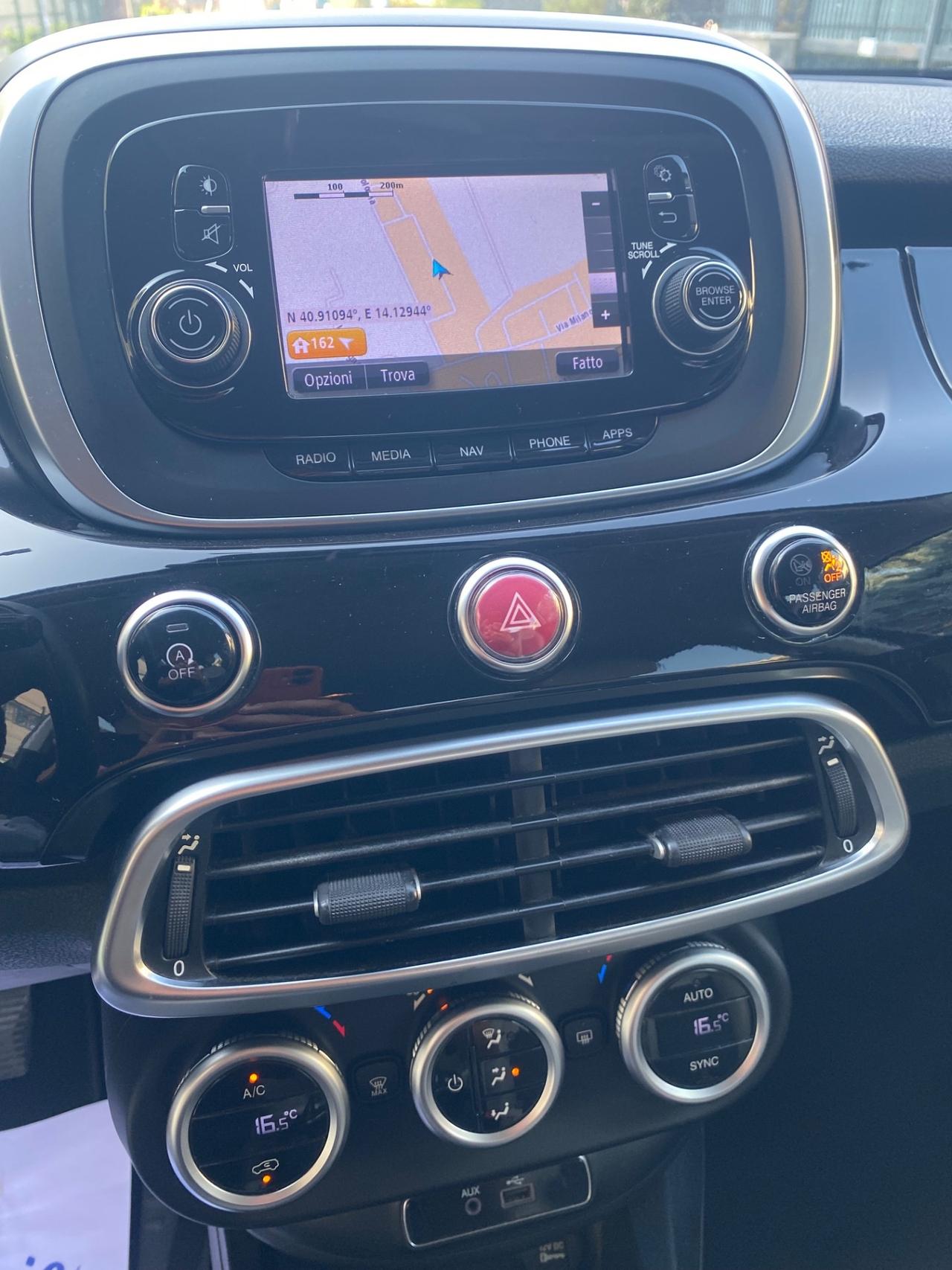 Fiat 500X 1.6 Multijet Fine 2016 Full Navi Pelle