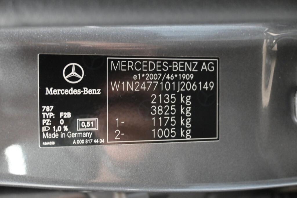 MERCEDES-BENZ GLA 180D 115CV AUTOMATIC BUSINESS SOLUTION ( DISTRONIC - TETTO PANORAMICO APR. - NAVI PREMIUM - PARK ASSIST - TELECAMERA POST. )