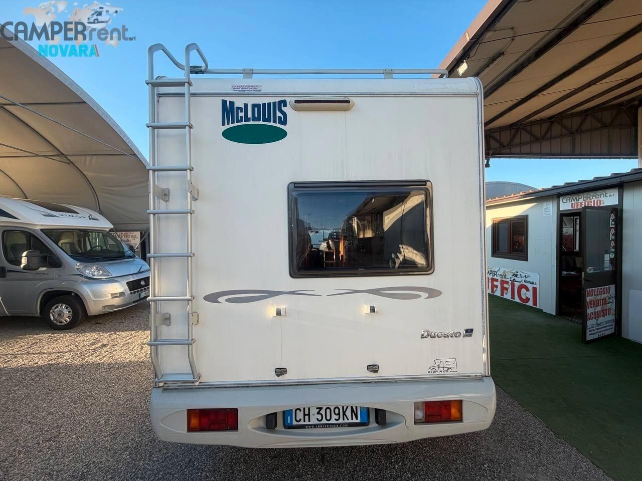 MC LOUIS GLEN 461 - Mansardato letti a castello in coda e maxi garage