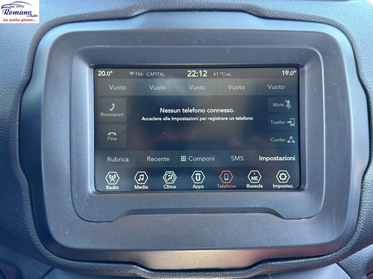 JEEP - Renegade 1.6 mjt Limited#KM CERTIFICATI!