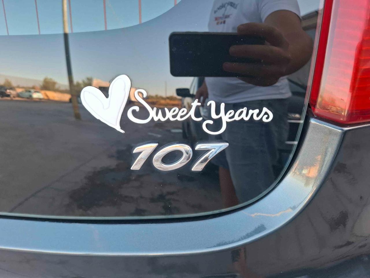 Peugeot 107 1.0 BENZINA SWEET YEARS AUTOMATICA !!!!!!!!!!!