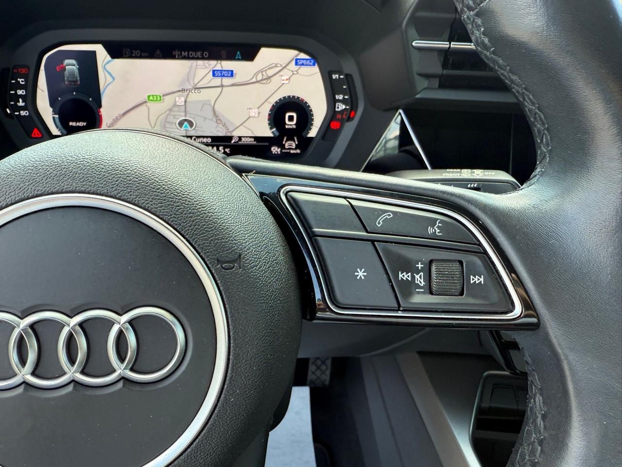 Audi A3 SPB 30TDI 116CV*RADAR*UNICO PROPRIETARIO
