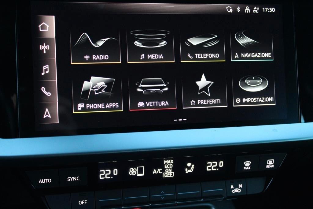 AUDI A3 Sportback 2.0 TDI 115 CV *CarPlay