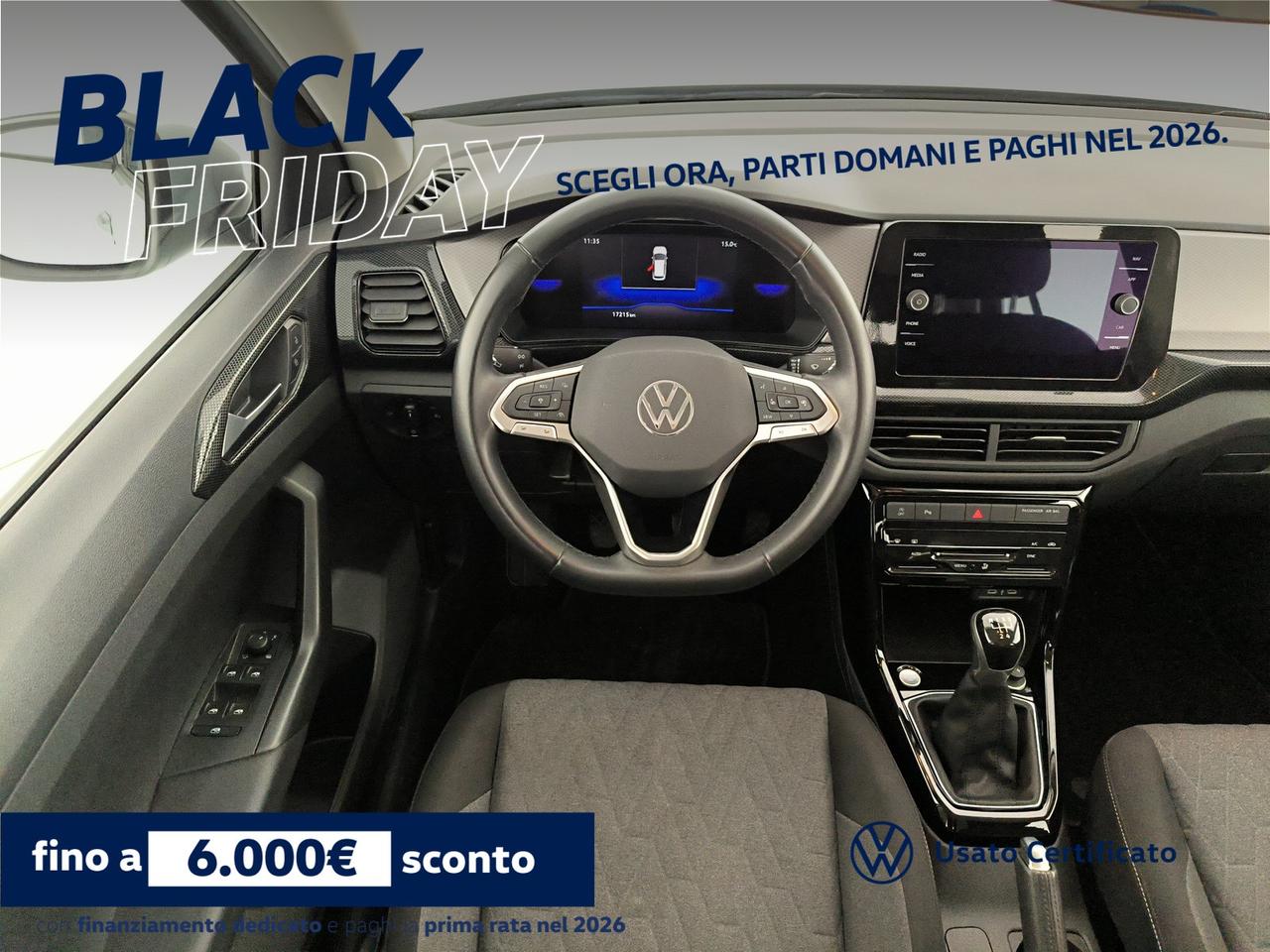 Volkswagen T-Cross 1.0 tsi life 95cv