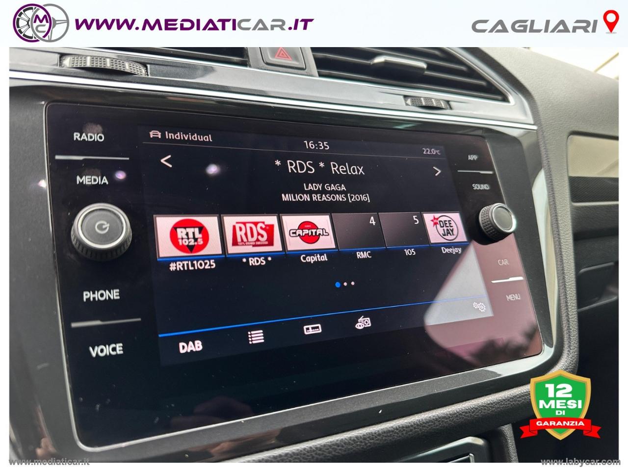 VOLKSWAGEN Tiguan 2.0 TDI DSG 4MOTION Advanced BMT