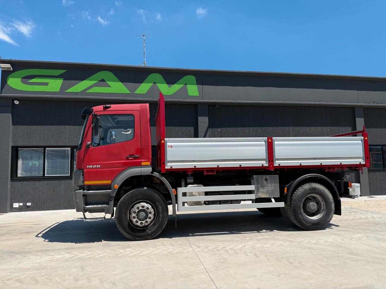 Mercedes Benz Atego 1828K ribaltabile trilaterale 4x2 EU3