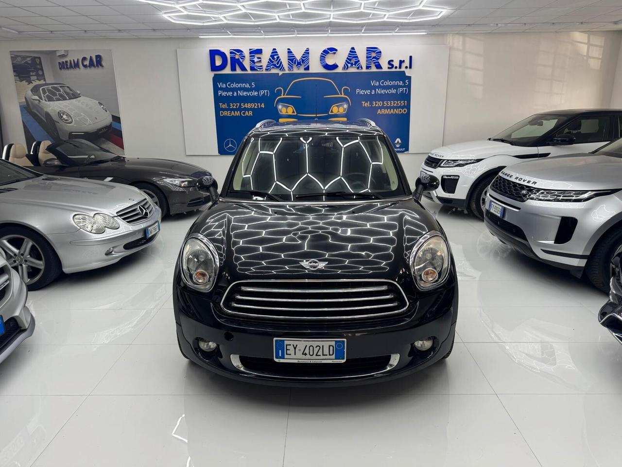Mini Cooper D Countryman 1.6 diesel 111Cv -Ok Neopatentati
