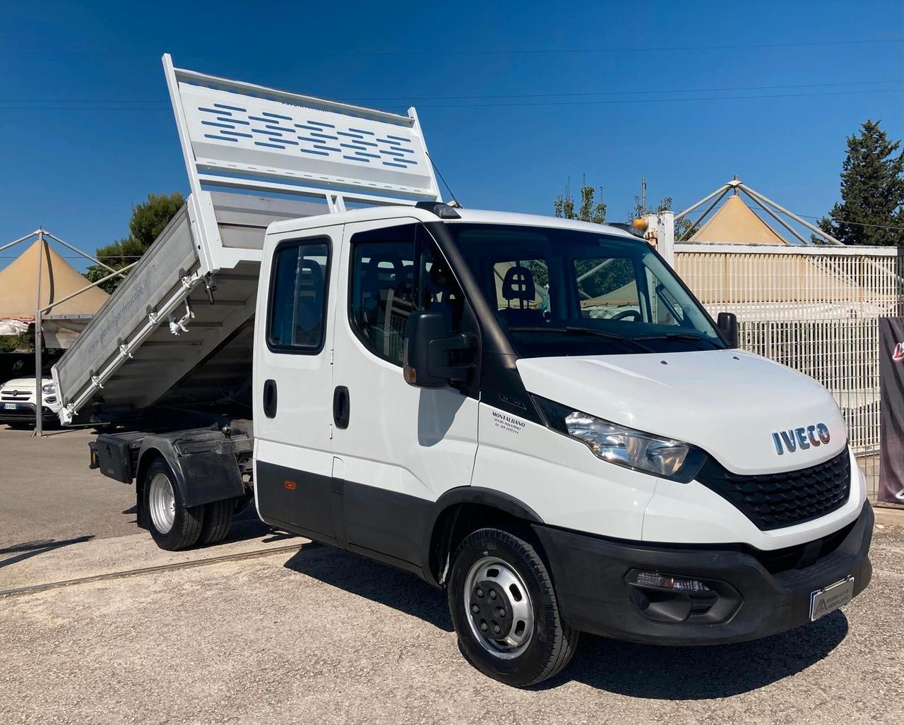 Iveco Daily 35c12 doppia cabina ribaltabile tre lati