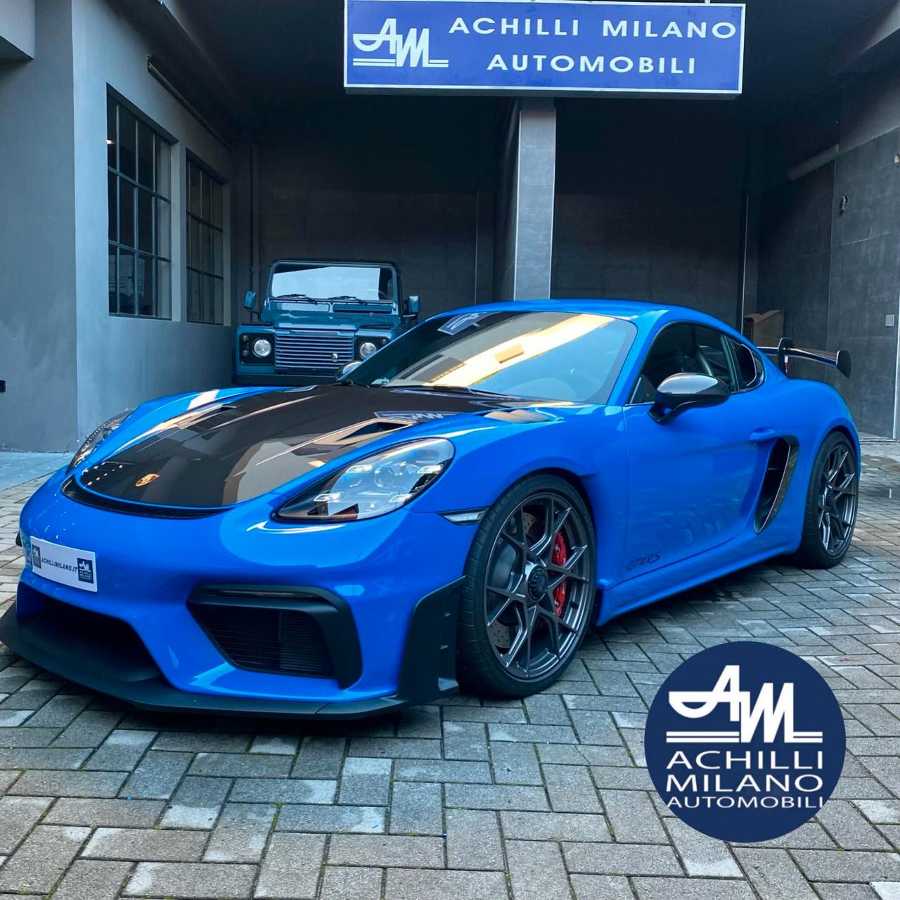Porsche 718 Cayman 4.0 GT4 RS pdk WEISSACH +Carbonio
