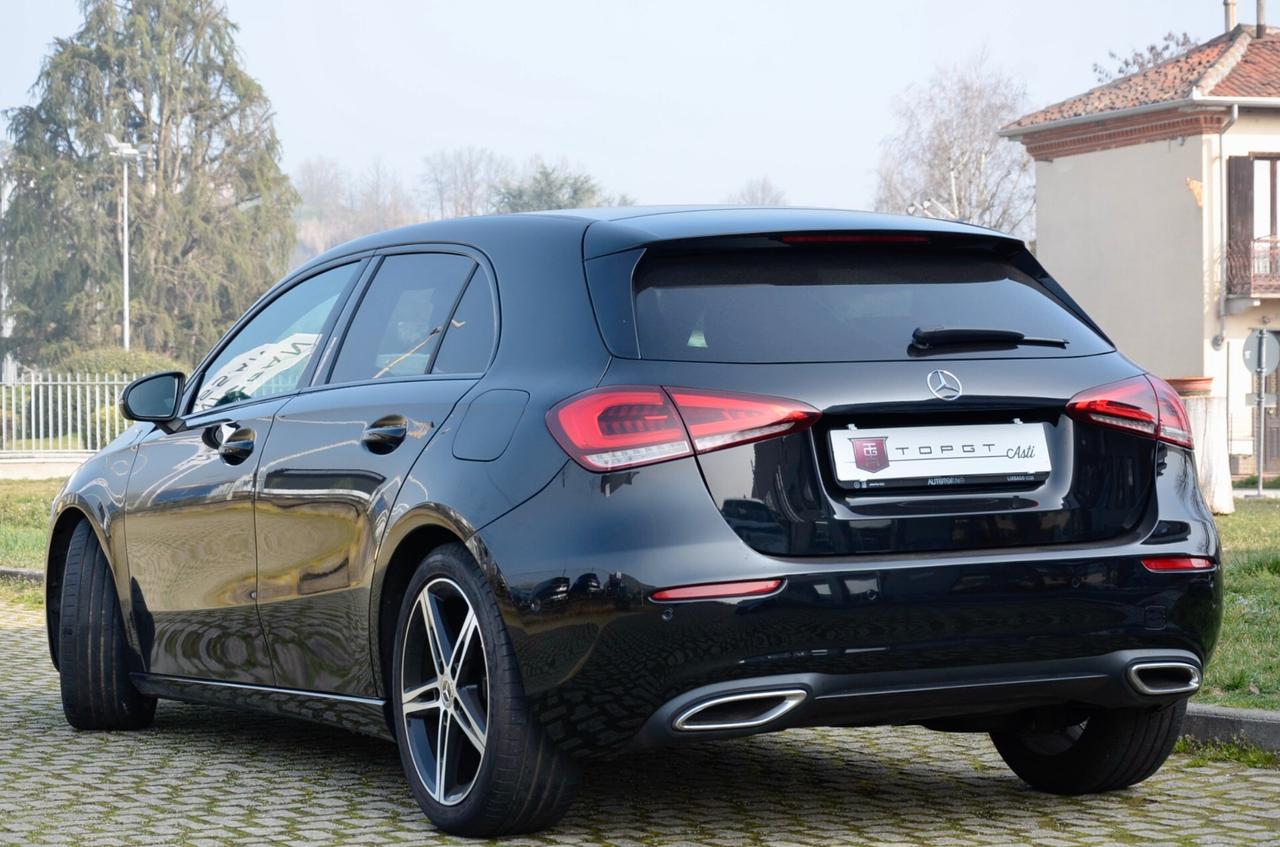 MERCEDES-BENZ A 200d SPORT NIGHT EDITION 150cv AUT, UFF ITALIANA, EURO 6D, NAVI, RETROCAMERA, FULL LED, 18", PERMUTE
