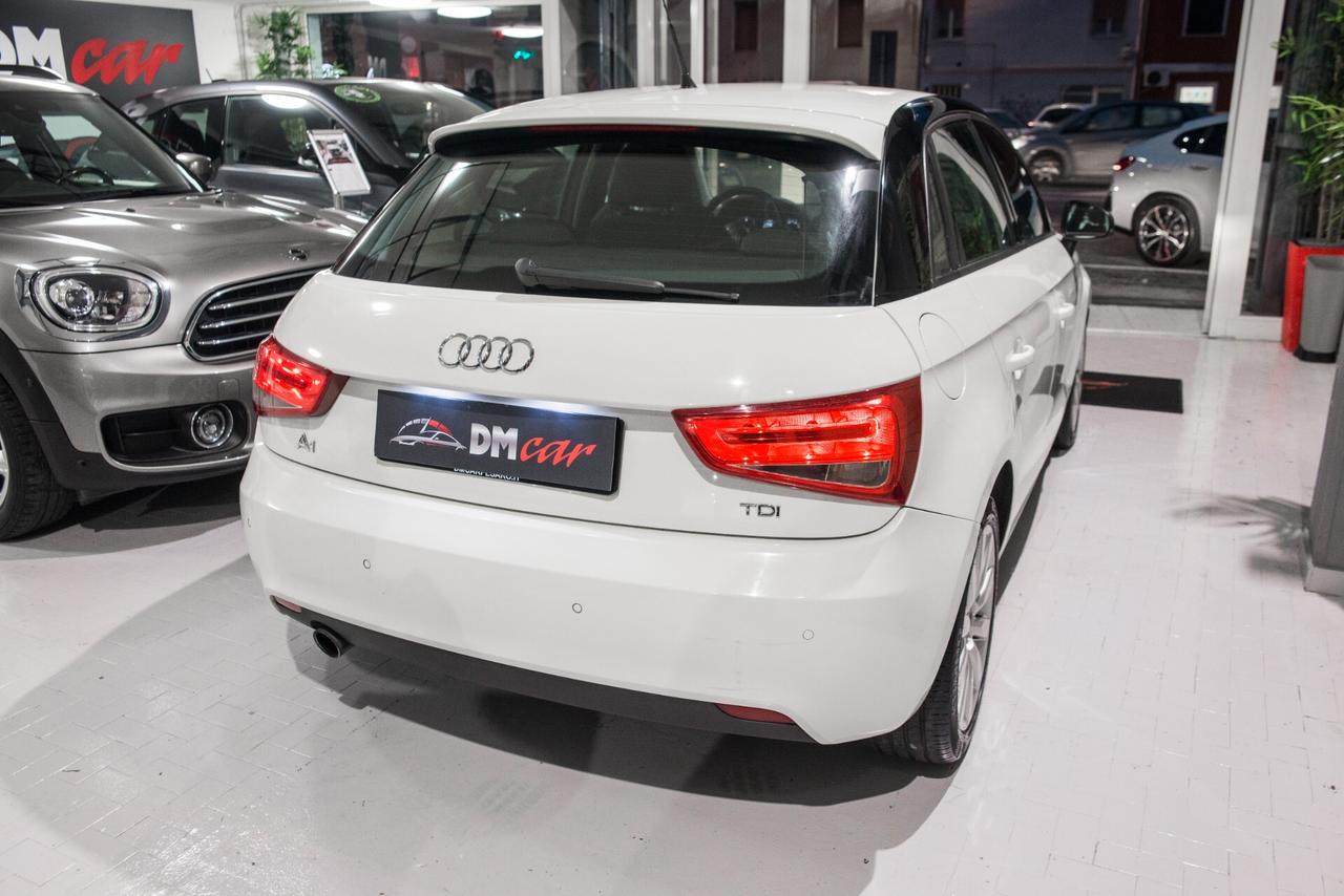 AUDI A1 SPORTBACK 1.6 TDI 90CV AMBITION S/TRONIC OK NEOPATENTATI