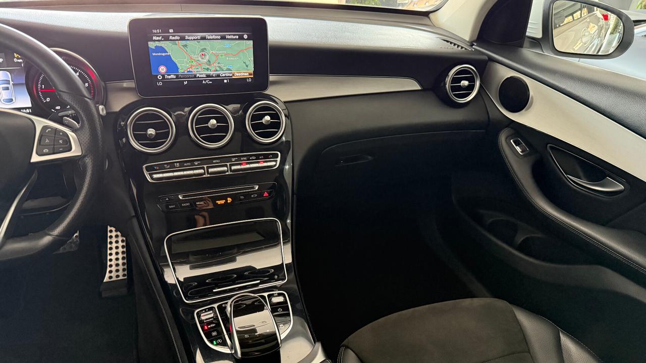 MERCEDES GLC 250 D COUPE' PREMIUM AMG TETTO