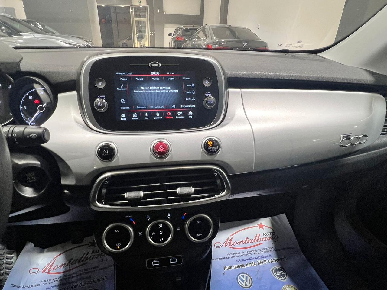Fiat 500X 1.3 MultiJet 95 CV Cross !3 anni di garanzia!