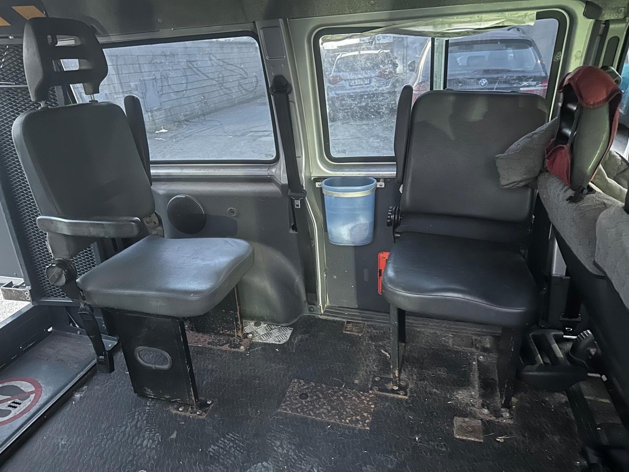 FIAT SCUDO CON SPONDA ELETTRICA TRASPORTI DISABILI
