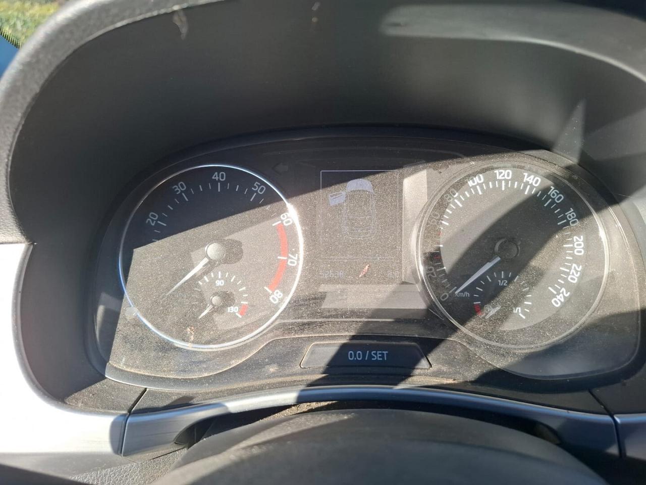 SKODA FABIA 2017 INCIDENTATA MARCIANTE