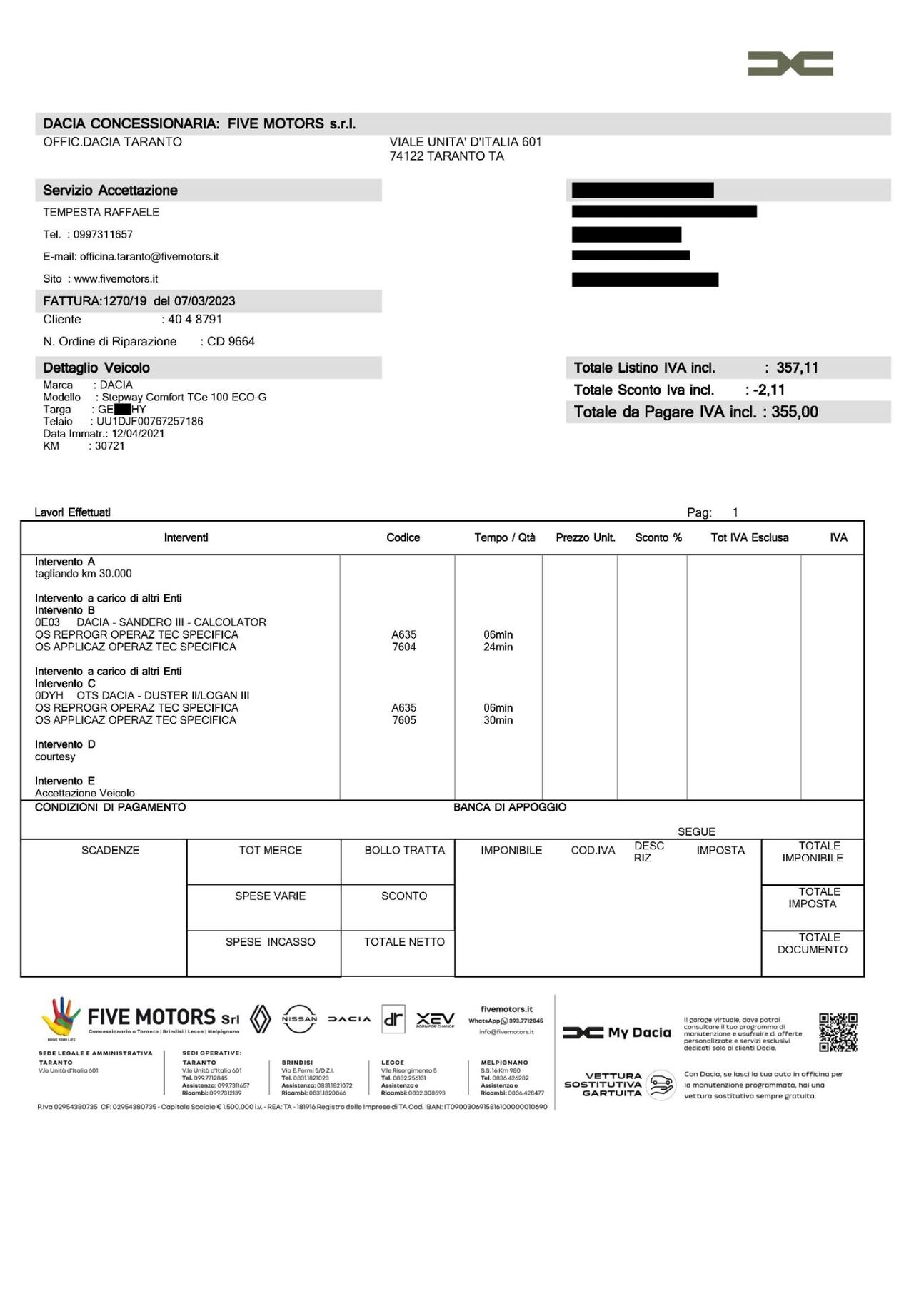 Dacia Sandero Stepway 1.0 GPL Adatta Neopatentati 2021