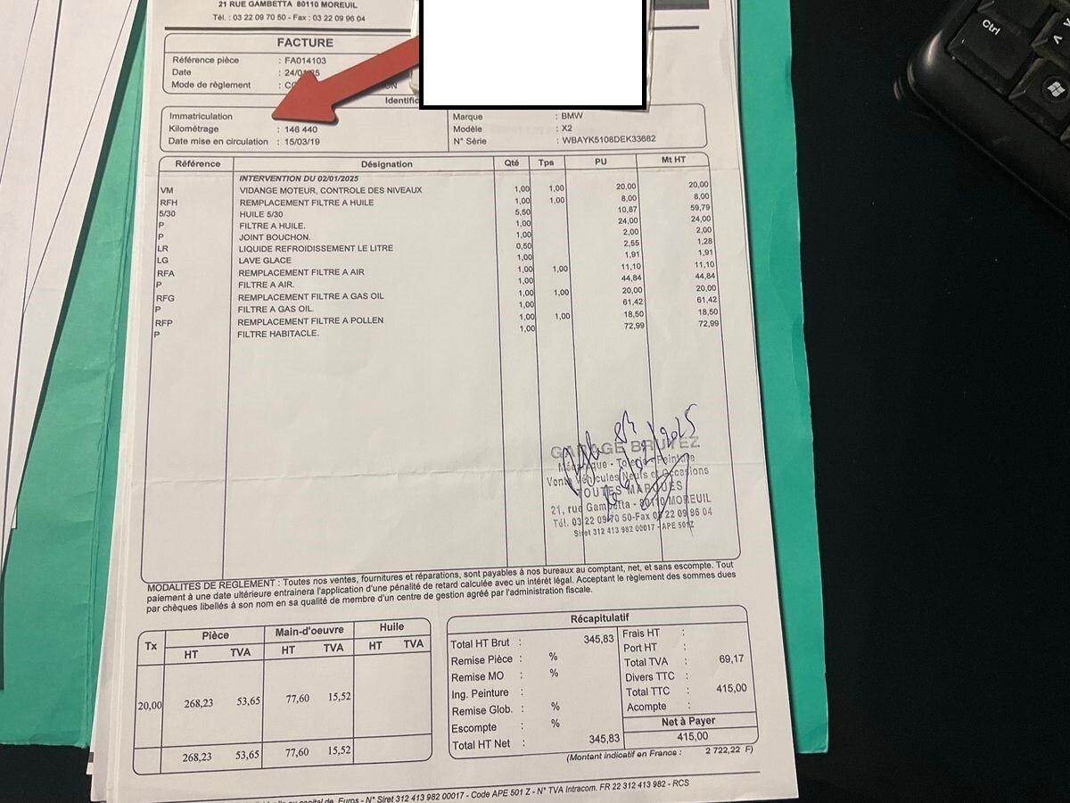 Bmw X2 TETTO APRIBILE 150CV