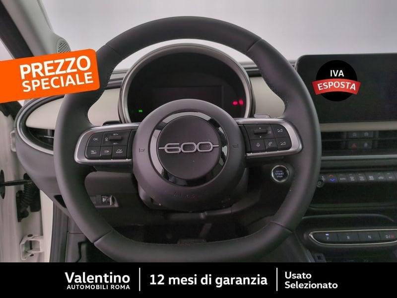 FIAT 600 Hybrid MHEV La Prima