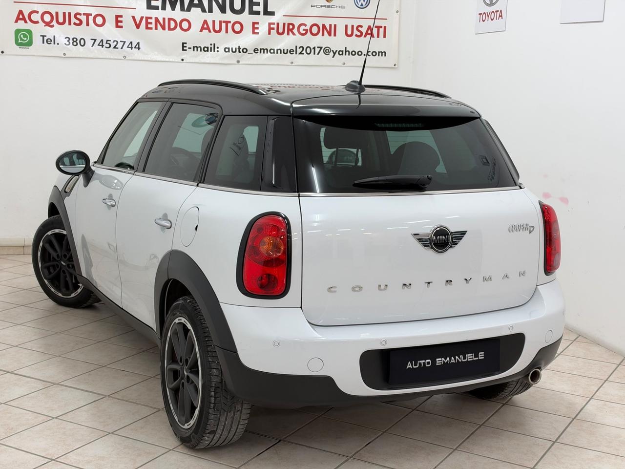Mini Countryman Cooper D 1.6 Neopatentati