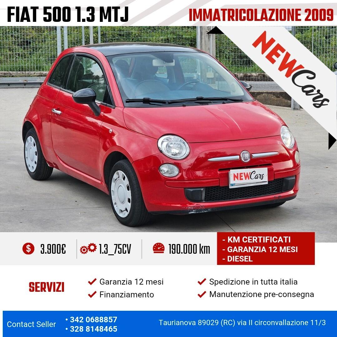 Fiat 500 1.3 Multijet 16V 75 CV Lounge