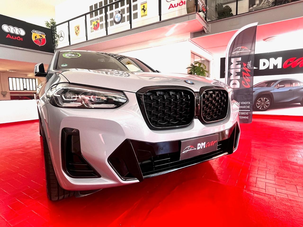 BMW X4 X-DRIVE 2.0d mhev 48V MSPORT TETTO NAVI CERCHI VIRTUAL TELECAMERA 360 GRADI