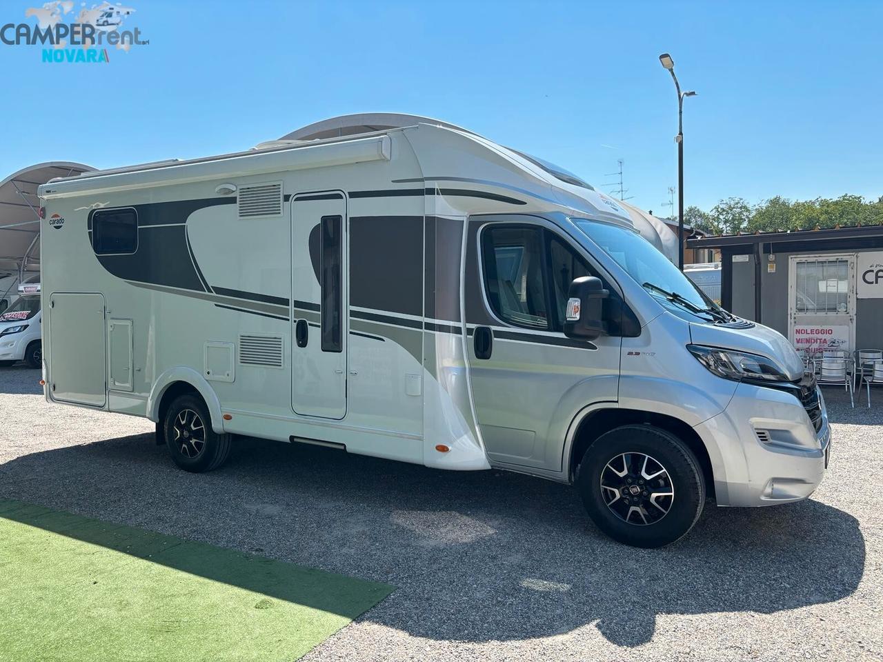 CARADO T447 EDITION 5 BY HYMER - SEMINTEGRALE CON LETTI GEMELLI IN CODA ED AMPIO GARAGE