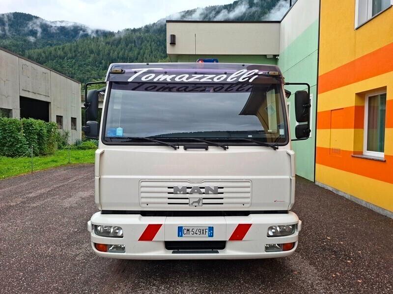 MAN LE 12.220 + GRU' PM 8 29.000KM!!!