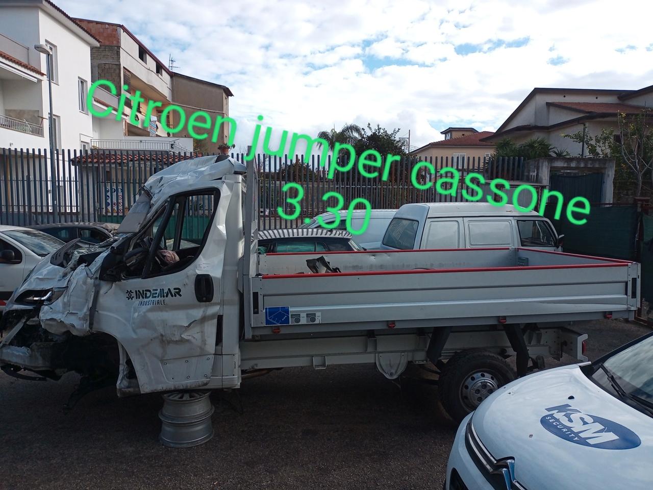 Citroen jumper cassonato incidentata sinistrata mondialcars