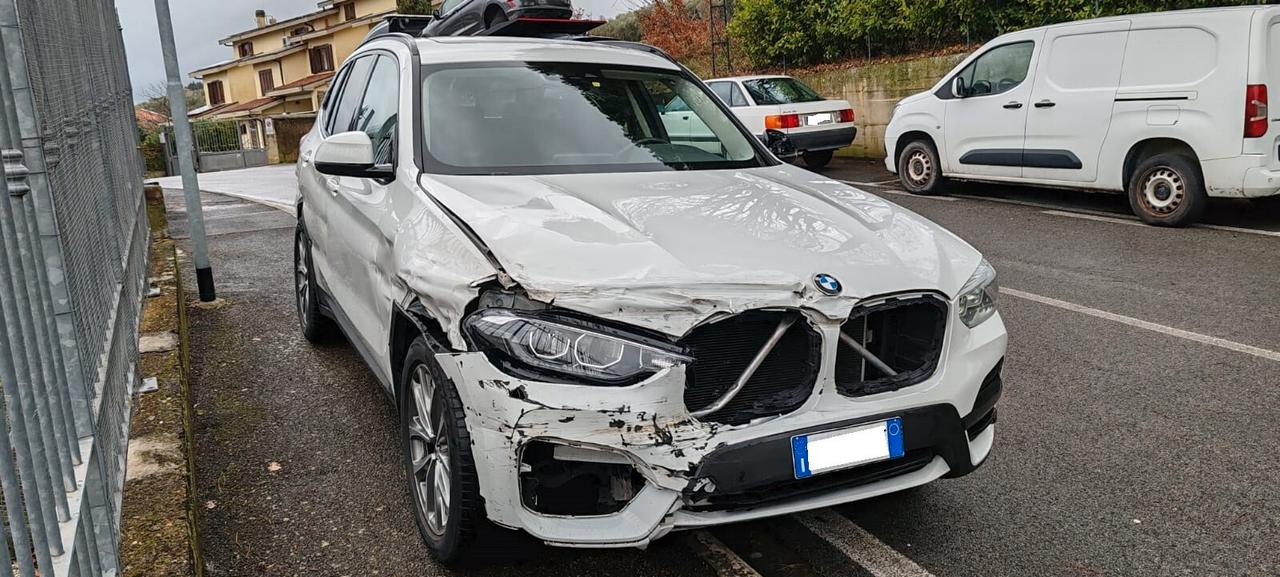 Bmw X3 xDrive 4x4 20d Km78.000 Incidentata