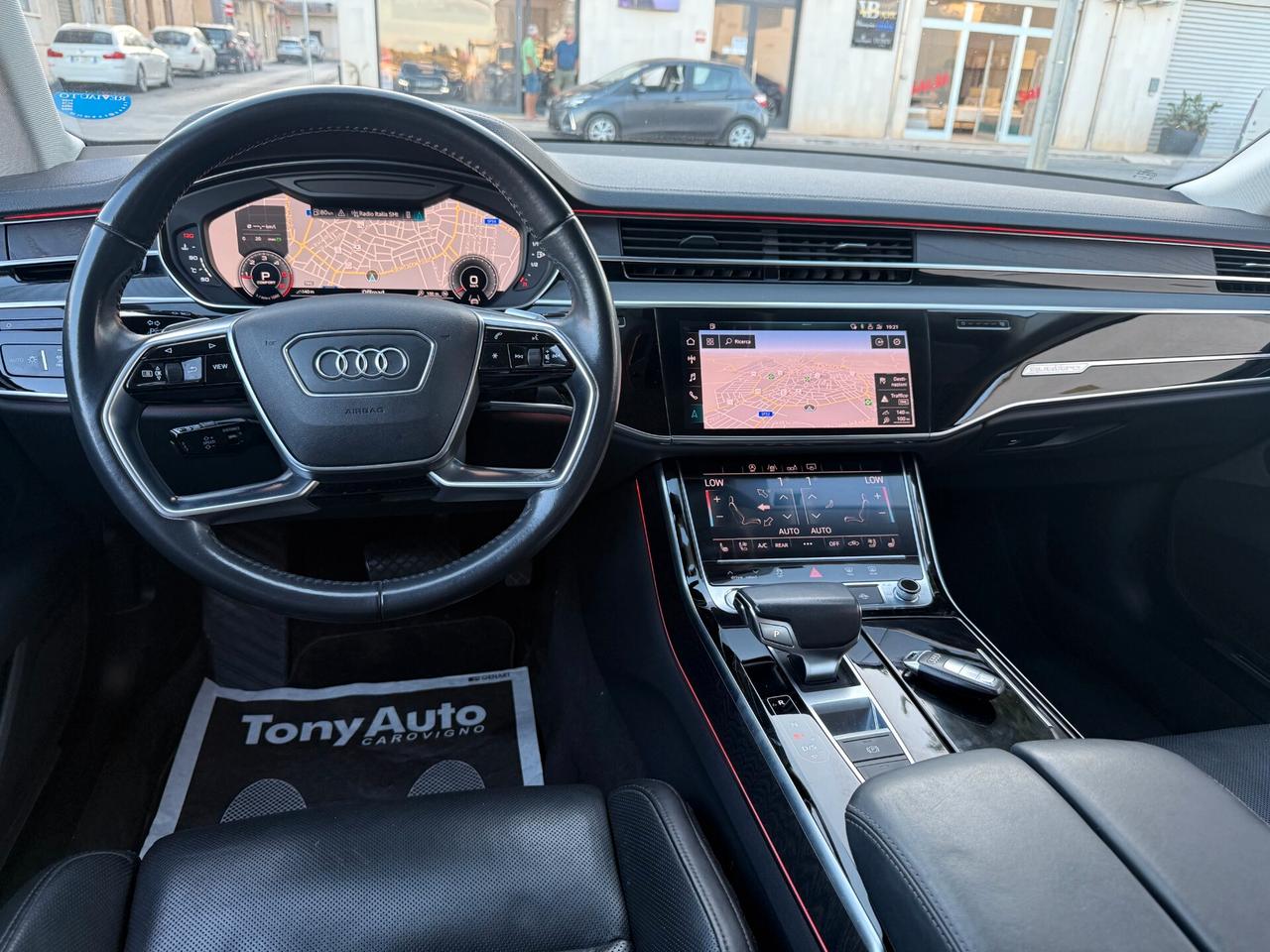 Audi A8 50TDI mhev DIESEL/ELETTRICA quattro VIRTUAL,COCKPIT TELECAMERA.LUCI SOFFUSE,NAVI,PELLE,