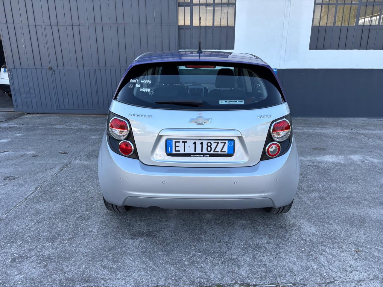 Chevrolet Aveo 1.2 benzina- GPL. Garanzia. Neopatentati