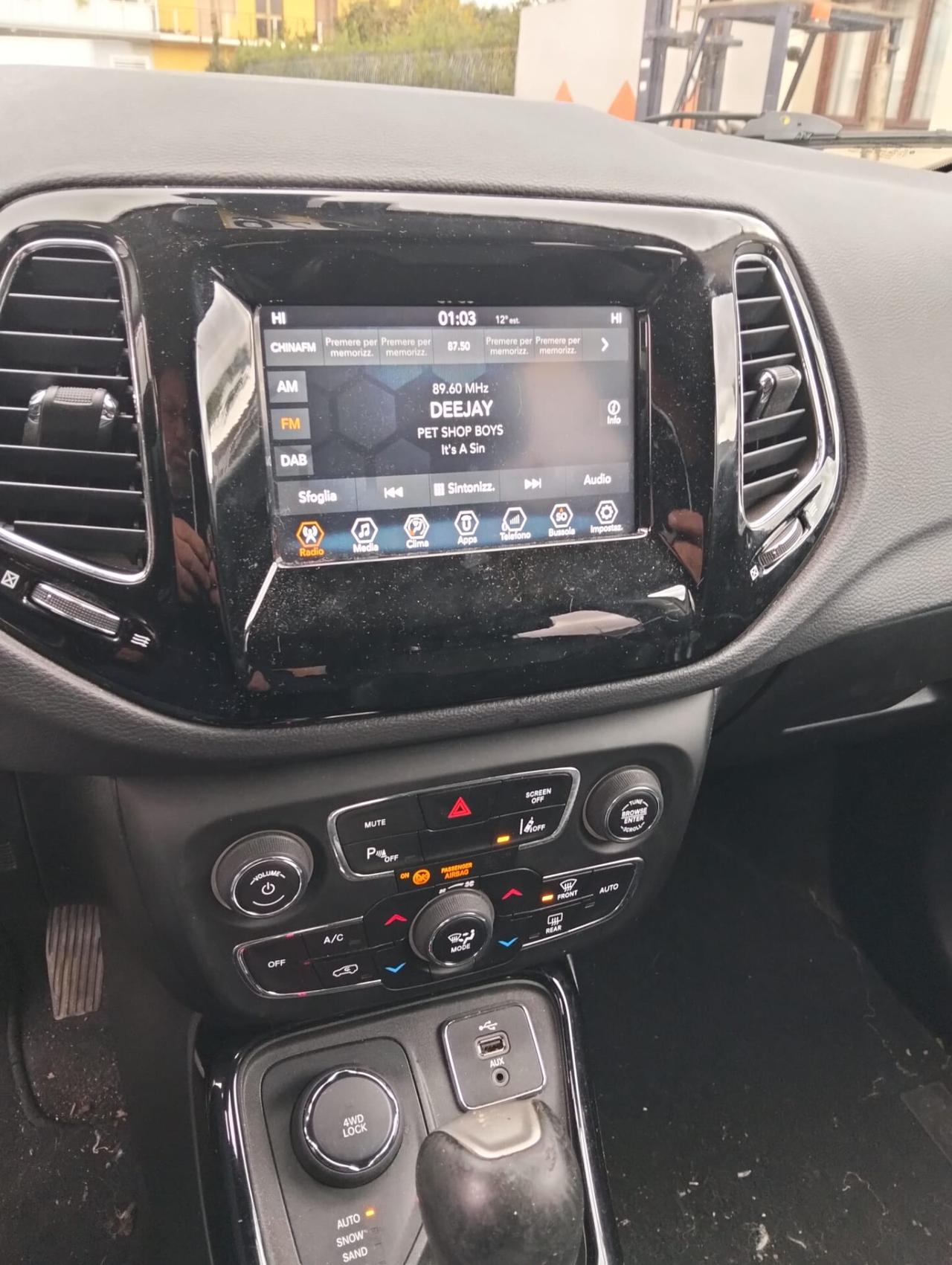 Jeep Compass 2.0 M-Jet 140cv 4WD 2018 Motore Rotto