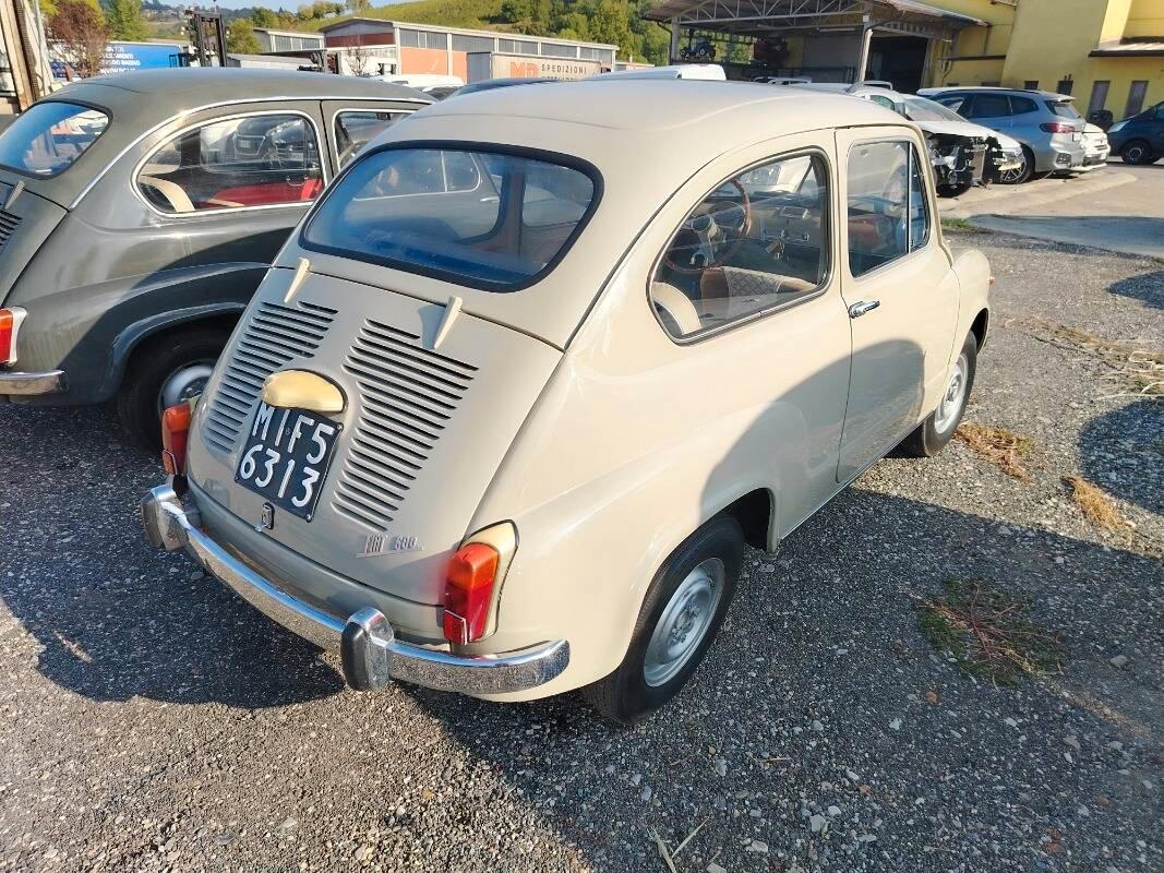 Fiat 600 D vendita in coppia Anno 1964 1968