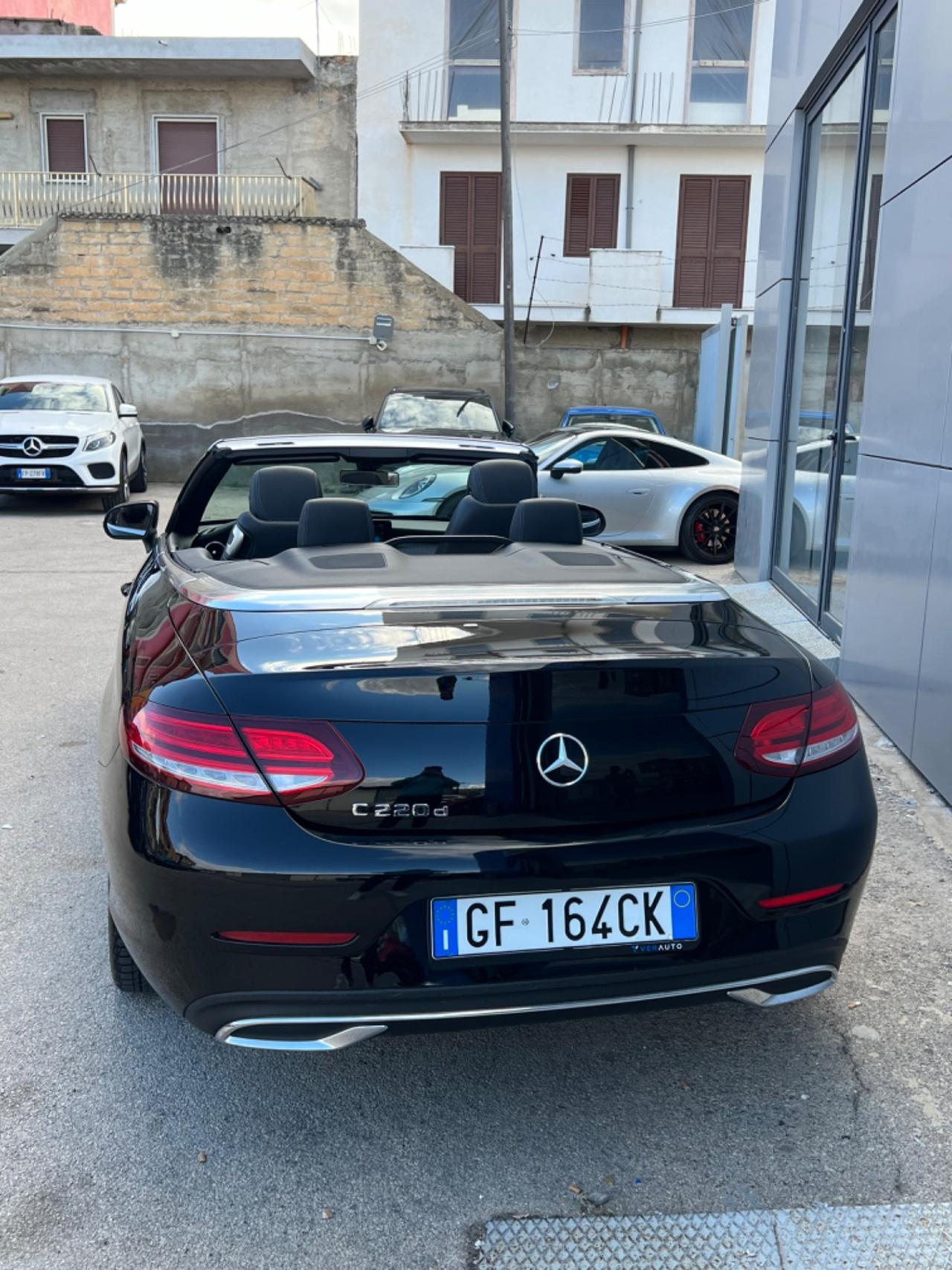 Mercedes-benz C 220 d Cabrio Sport - anno 2021 - km 125.000