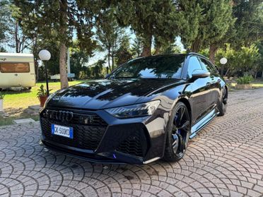 Audi RS6 RS 6 Avant 4.0 TFSI V8 quattro tiptronic BELLISSIMA KM. DOCUMENTATI 4 RUOTE STERZANTI CARBO CERAMICA FULL FULL PERMUTABILE