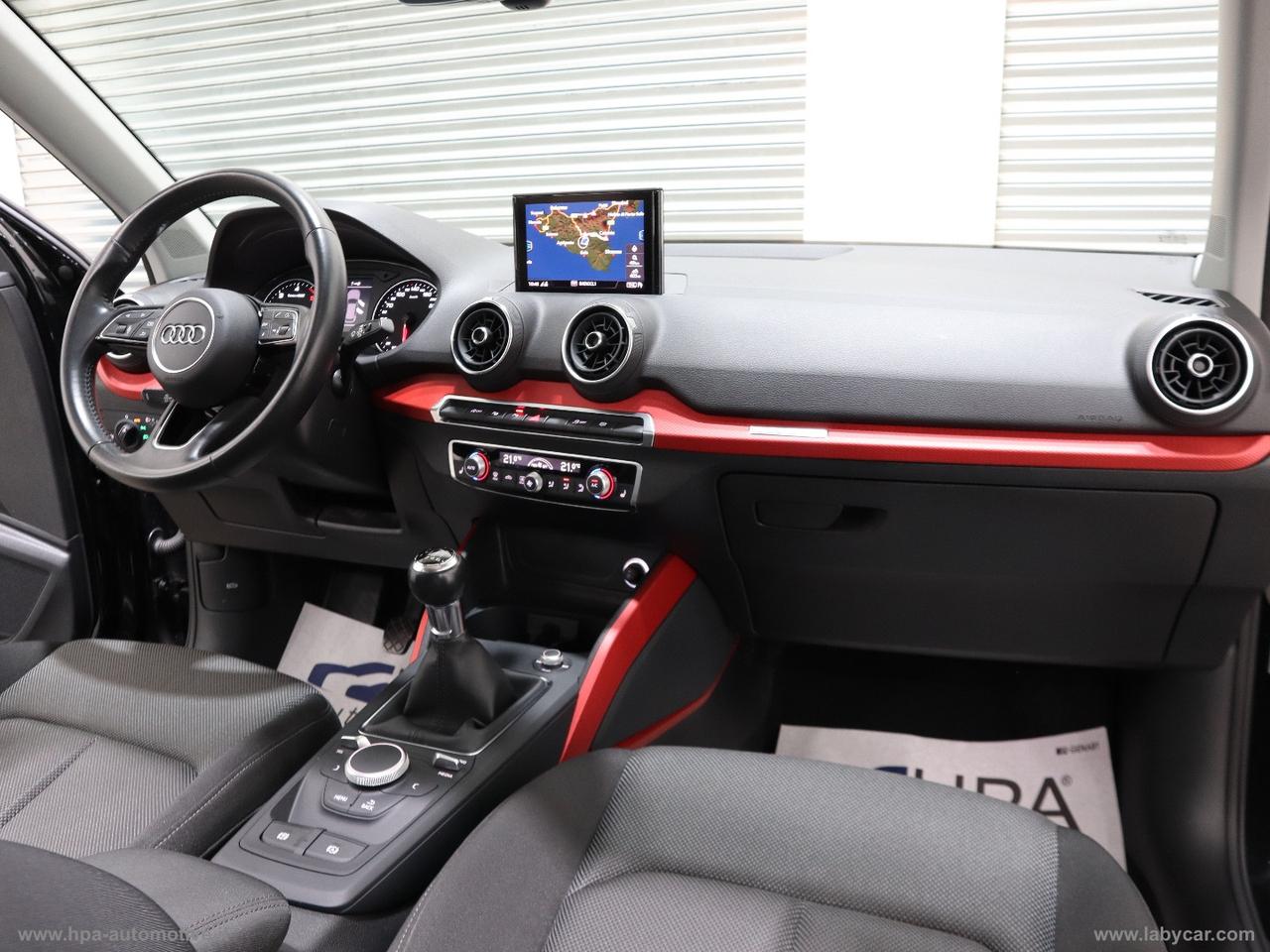 AUDI Q2 1.6 TDI NAVI TETTO SPORT