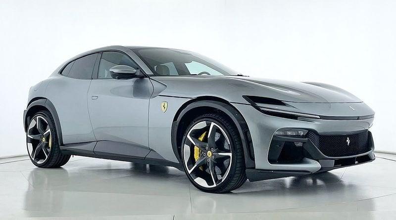 Ferrari Purosangue Grigio Titanio - Tetto Panoramico - Vettura reale presente nel nostro showroom - Full Carbon - Surro