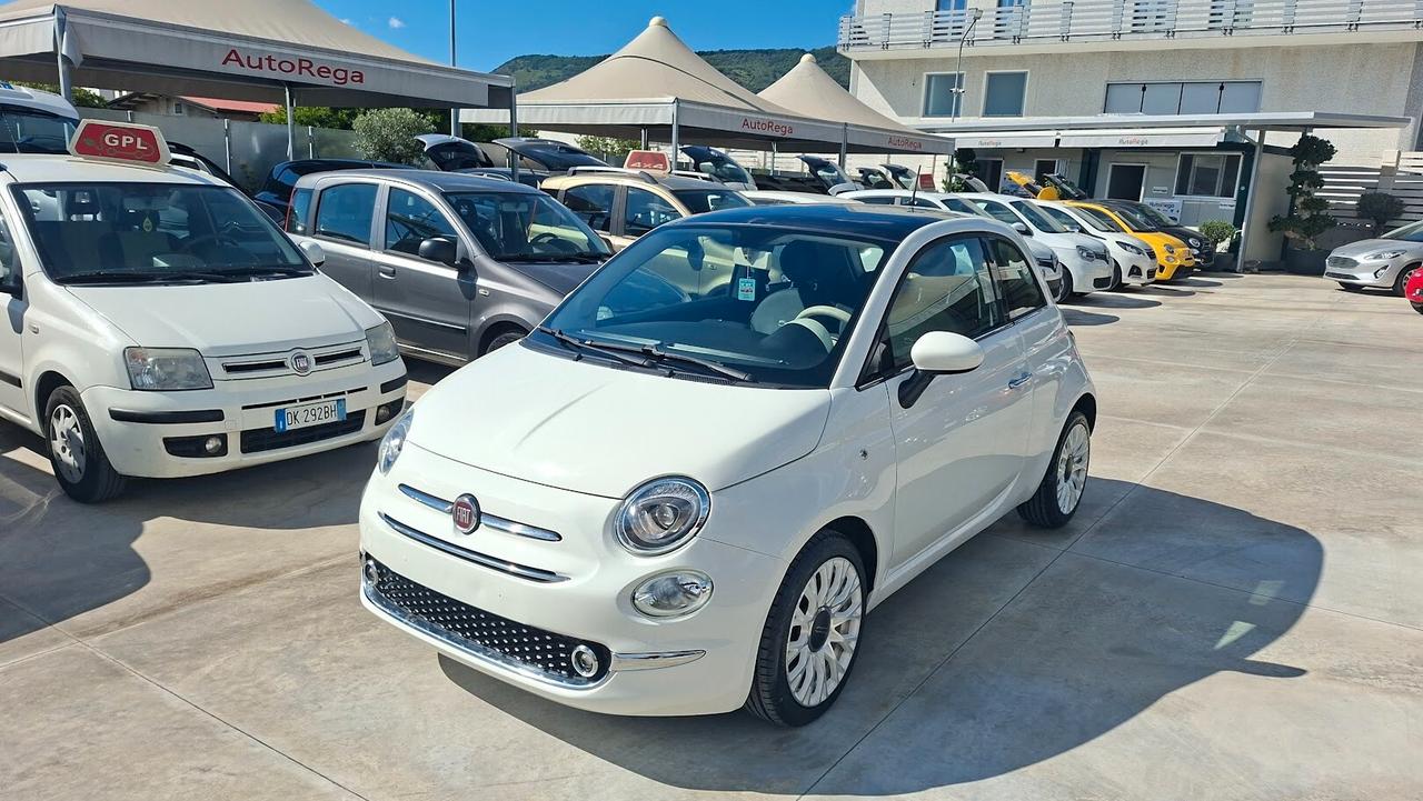 Fiat 500 1.2 Lounge con sedili in pelle