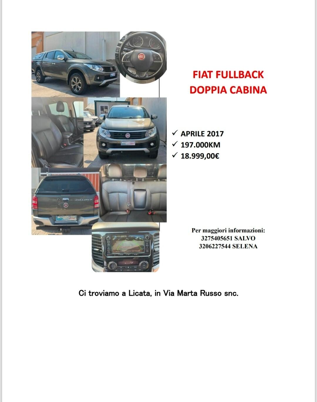 Fiat Fullback 2.4 Diesel 180cv