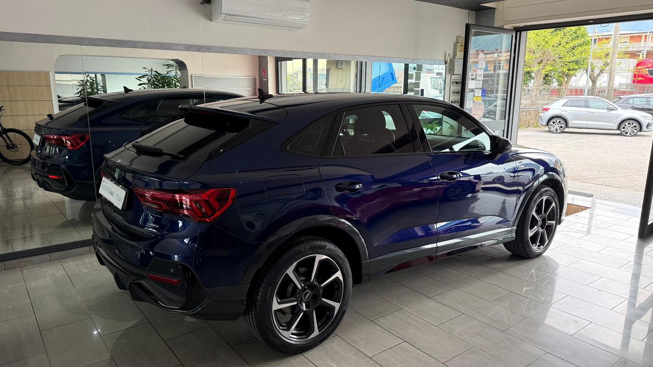 AUDI Q3 SPORTBACK 2.0 TDI QUATTRO S LINE S TRONIC IDENTITY BLACK