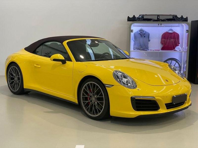 Porsche 911 3.0 Carrera 4S Cabriolet PDK - SPORTCHRONO - RUOTE STERZANTI - CARBONIO