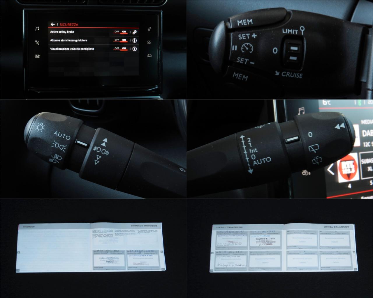 Citroen C3 Aircross 1.5 EAT-6 bluehdi Shine. sens ant-post/navi